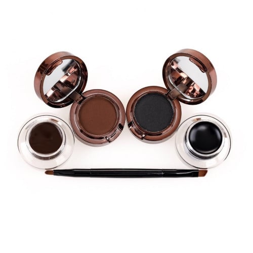 كيري روز جل+ بودرة حواجب اسود+بني