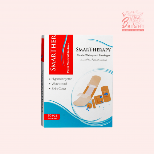 سمارت ثيرابي ضمادات بلاستيكية متعددة الأحجام 100 قطعة