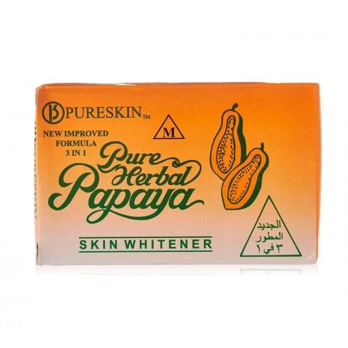 بيور سكين صابون الببايا 3 في 1 للتبيض 135 جم