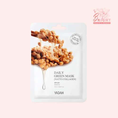 ياداه قناع الوجه الاخضر اليومي بكولاجين الناتو