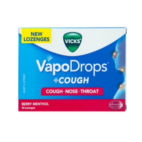 فكس فابودروبس اقراص  منتول مع التوت 16 قرص