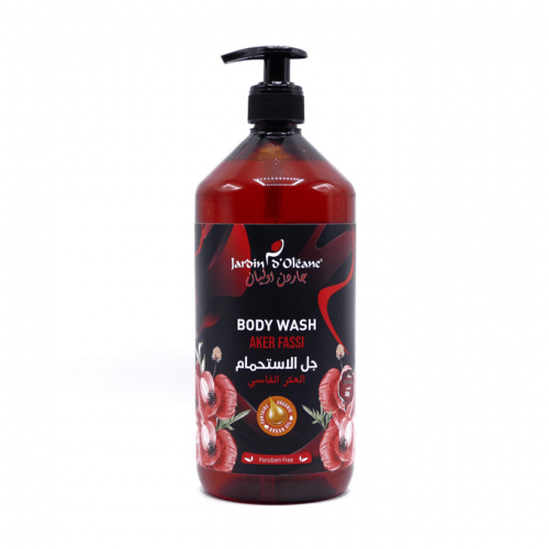 جل استحمام بالعكر الفاسي من جاردن اوليان - 1لتر