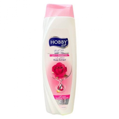 هوبي شامبو شعر عناية البروتين بخلاصة الورد 600 مل