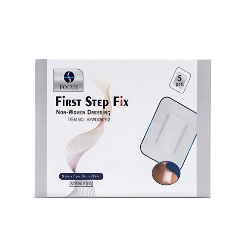 ضمادة لاصقة للجروح معقمة  5×7 سم 5 حبة من فرست ستيب