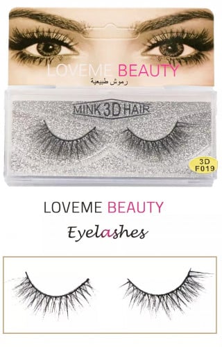 زوج من الرموش الطبيعية من لافمي بيوتي