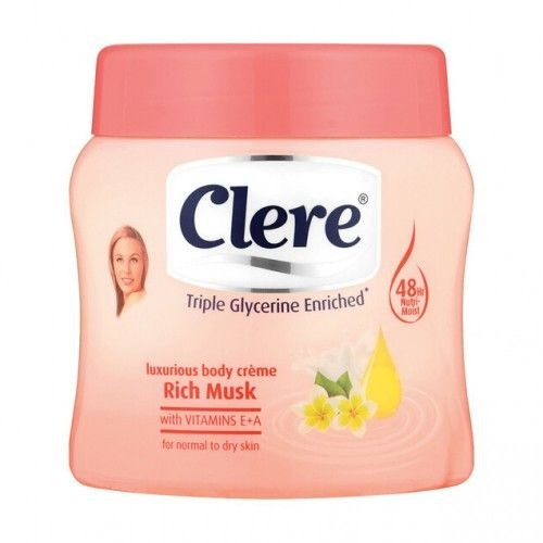 كريم الجسم بالمسك من كلير - 500مل