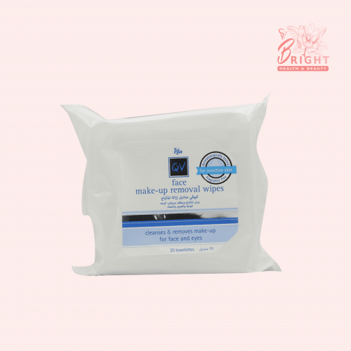 كيو في مناديل ازالة مكياج 25 قطعة