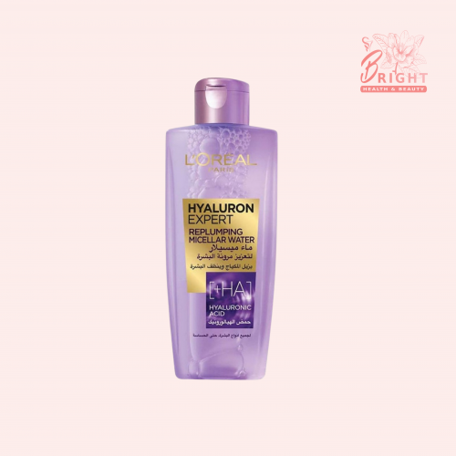 لوريال ماء ميسيلار بخلاصة حمض الهيالورونيك 200 مل