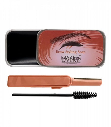 صابونة لتصفيف الحواجب من ميك اوفر 22 - BS004 اسود 15ج