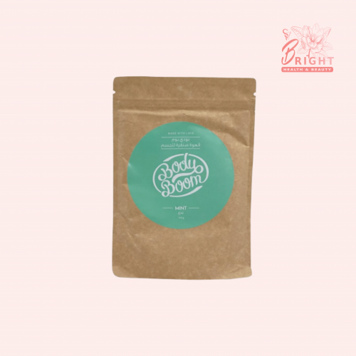 بودي بوم مقشر القهوة بالنعناع  100جم