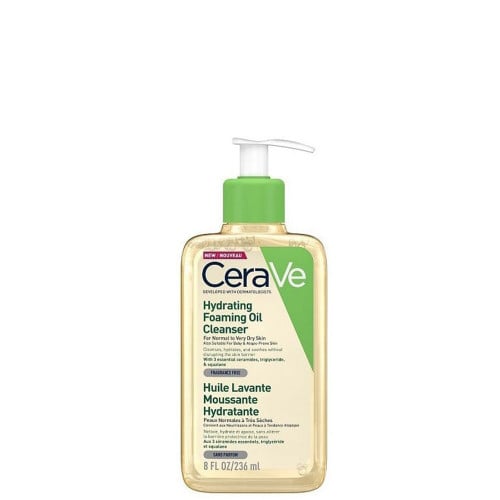 زيت تنظيف وترطيب البشرة رغوي 236 مل - سيرافي