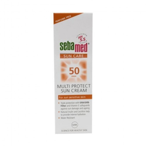 كريم واقي من اشعة الشمس متعدد الحماية غير معطر من سيباميد 75 مل