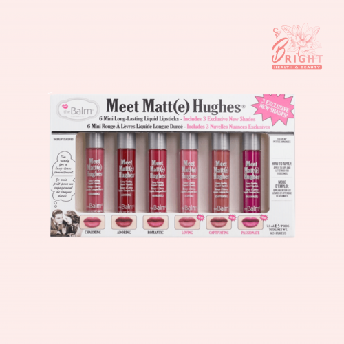 ذا بالم مجموعة 6 أحمر شفاة سائل ميني 3