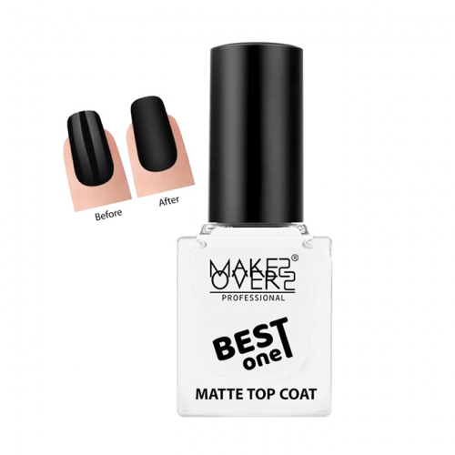 طلاء اظافر مطفي بيست ون توب كوت من ميك اوفر22 - NP081