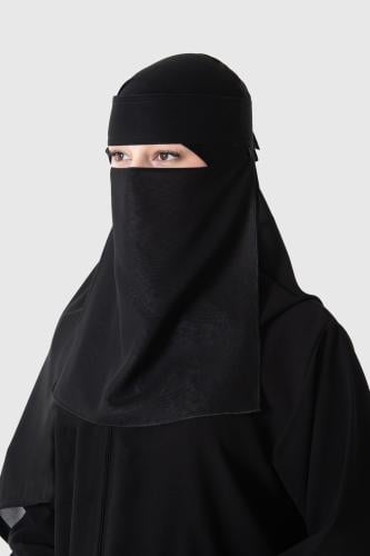 نقاب مبطن
