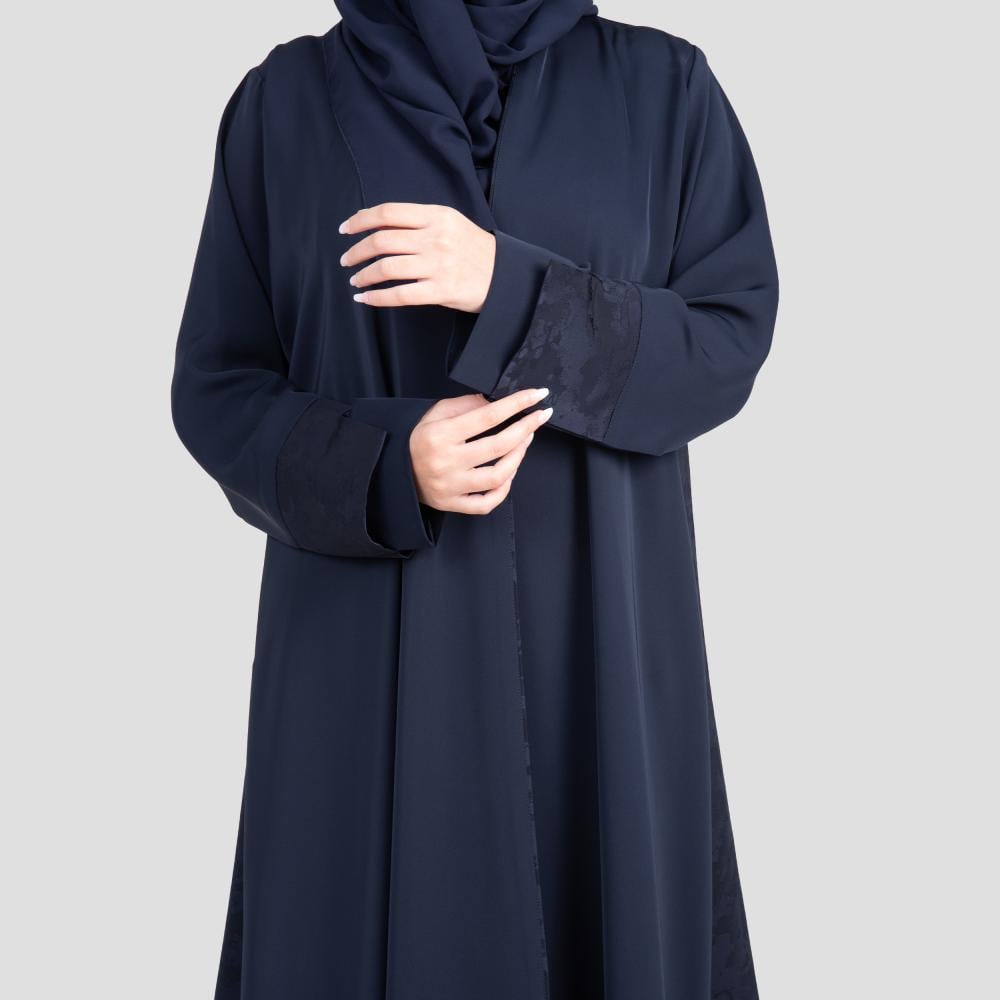عباية لف ناعمة مشجر من الخلف