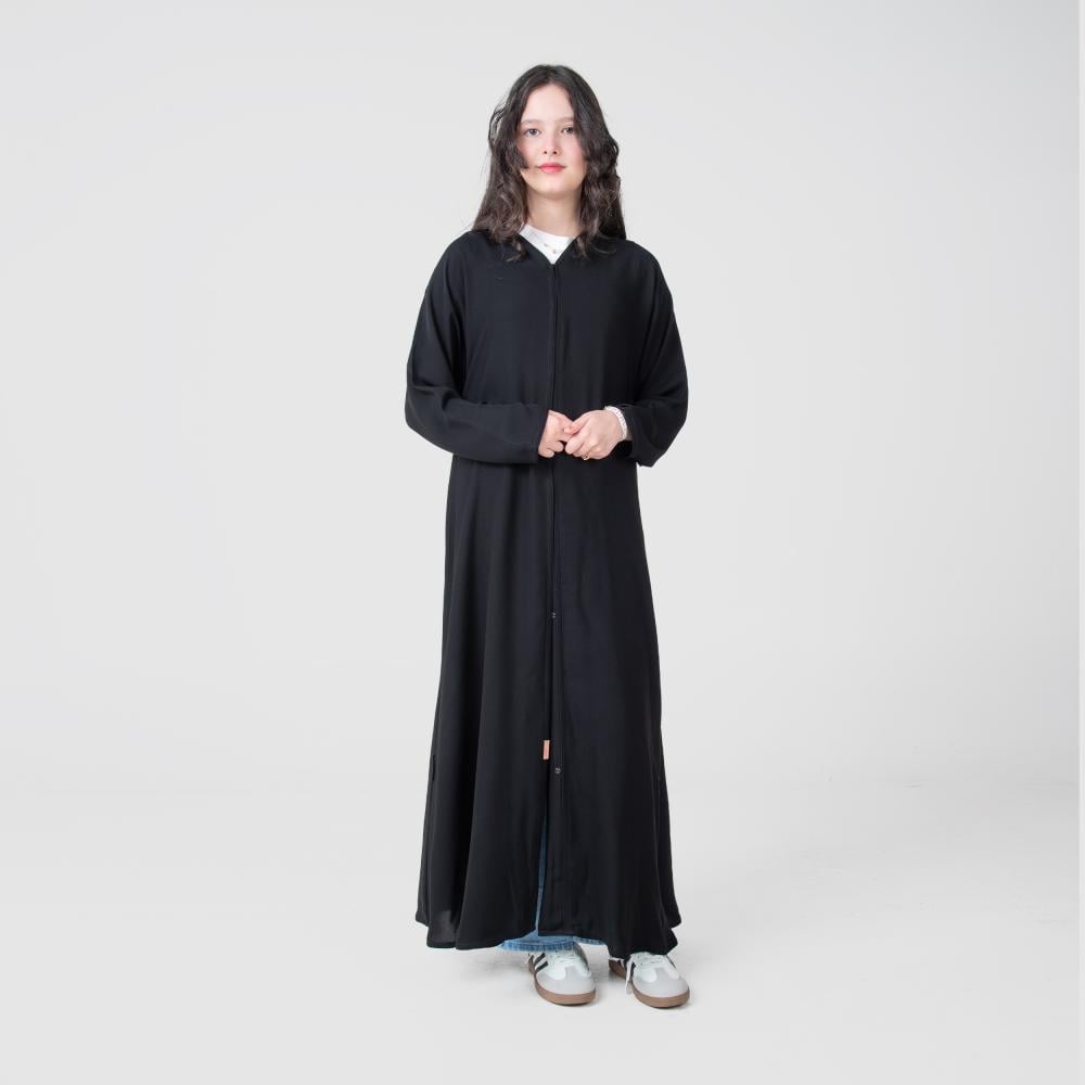 عباية بناتي ناعمة من قماش الحرير