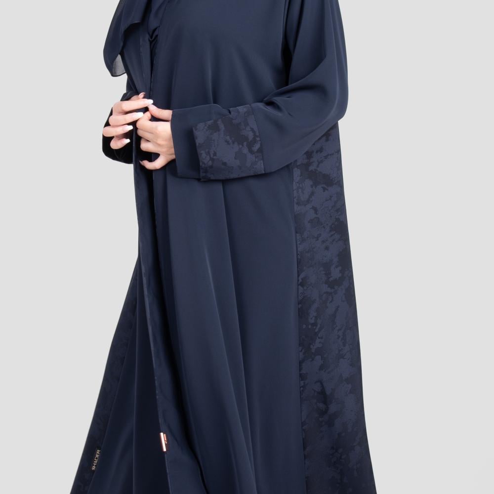 عباية لف ناعمة مشجر من الخلف