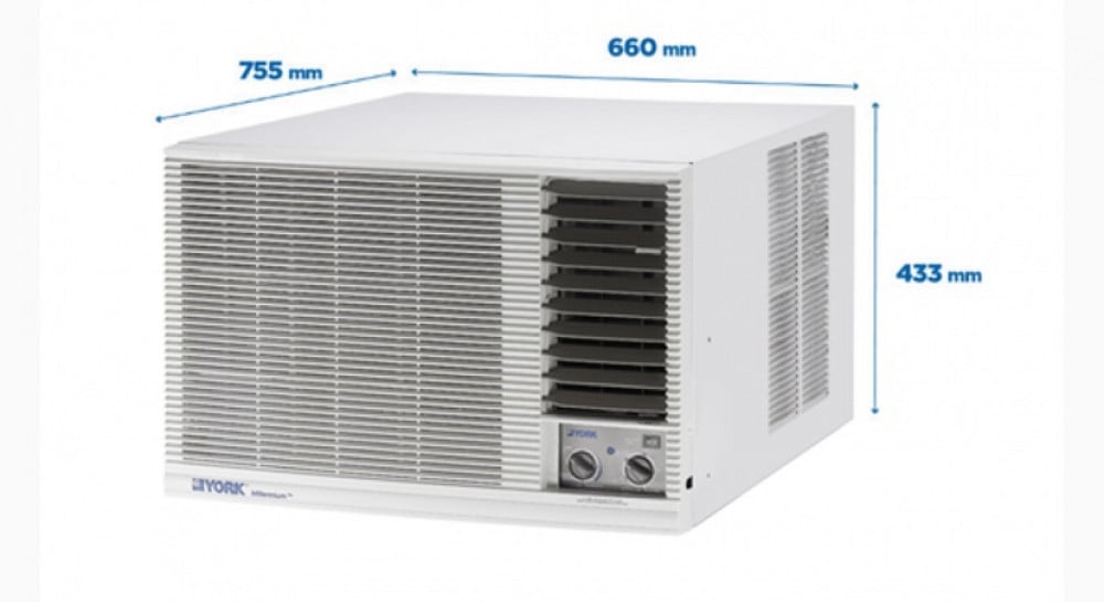 York Millennium Window Air Conditioner 18000 BTU (Large)