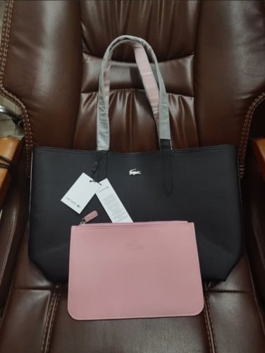 Lacoste black- baby pink