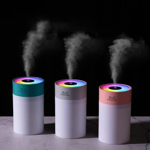مرطب ومنقي هواء محمول بإضاءة RGB ثلاثية الألوان بم...