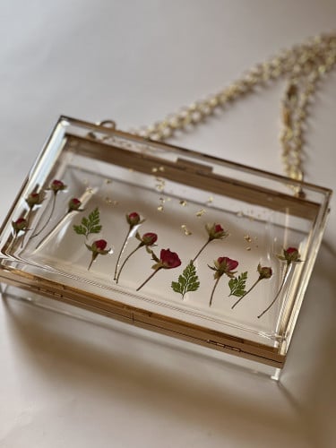 حقيبة زهرة الجوري