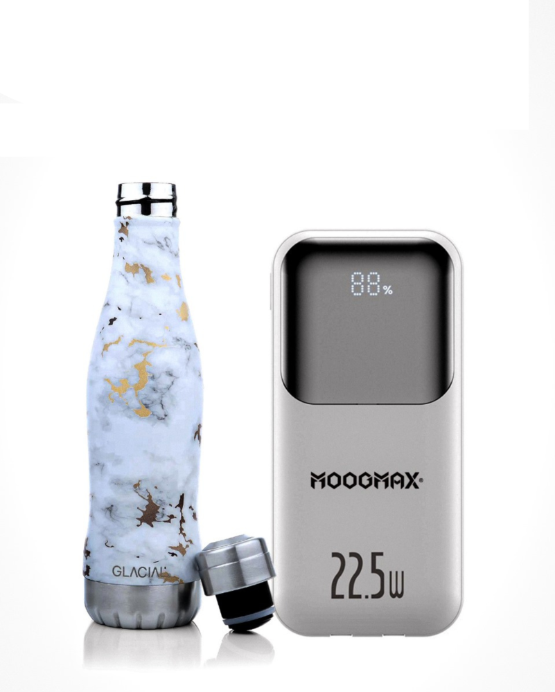 مطارة حافظة للحرارة والبرودة بوربنك 10 الف من موج ماكس بقوة 22,5