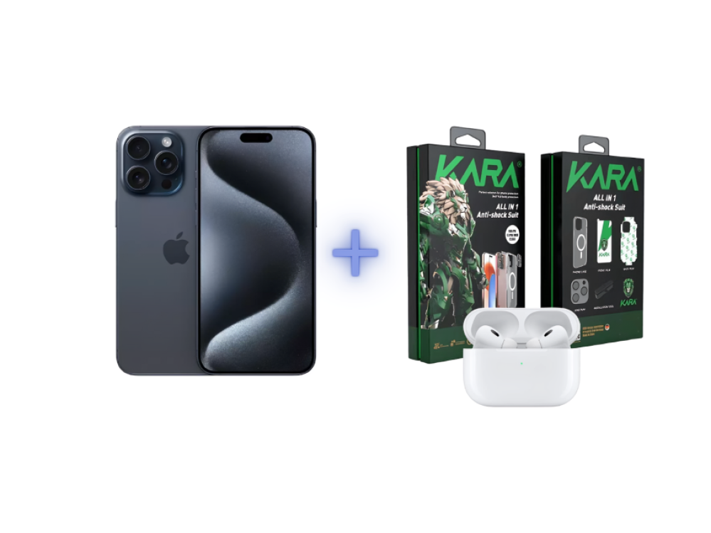 Apple iPhone 15 Pro Max, 5G, 256GB, 6.7", Titanium Blue