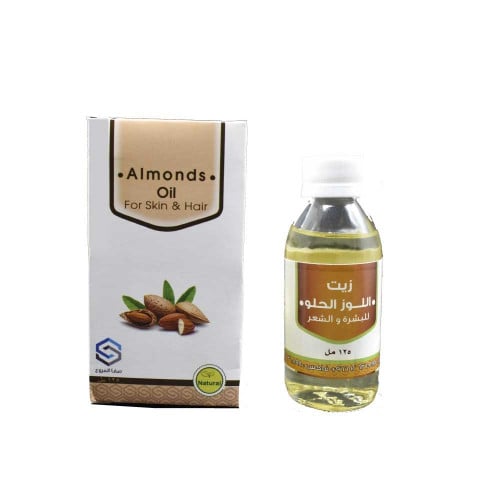 زيت اللوز الحلو صفا المروج 125مل