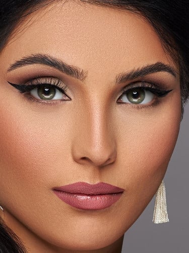 عدسات ذهب اليومية اللون  Natural Green #34