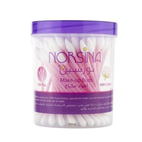 اعواد قطن تركي نورسين 100عود