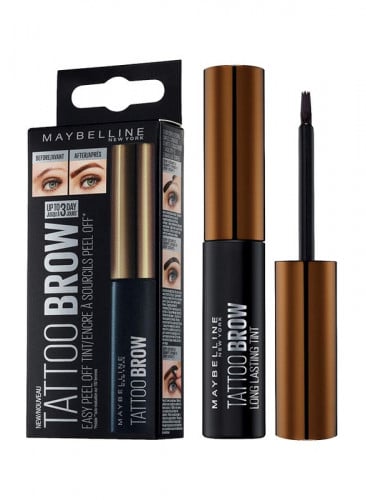 صبغة للحواجب تاتو براو من ميبيلين – بني متوسط