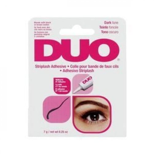 غراء رموش لاصق Duo بلون غامق وردي