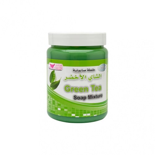 صابونية الشاي الاخضر كويت شوب لمعالجة المسام وتفتيح البشرة للوجه والجسم 500 مل