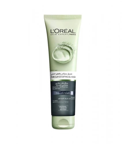 لوريال غسول ديتوكس بالطين النقي 150 مل