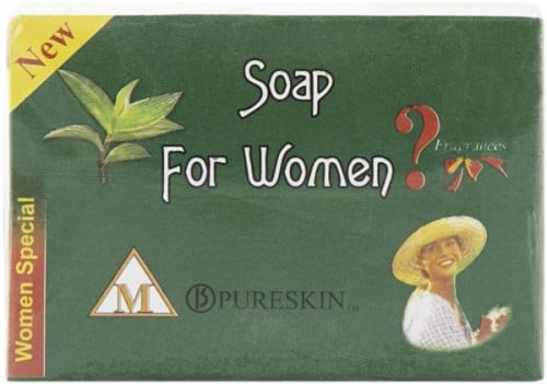 بيورسكن صابون خاص للنساء 135ج اخضر