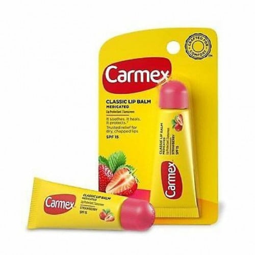 مرطب الشفايف كارمكس بعامل وقاية من الشمس بالفراوله - 10 ج