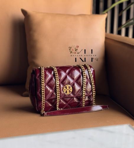 شنطة tory burch وسط