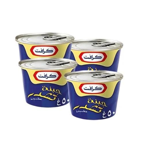 كرافت جبنة تشدر مطبوخة 4 حبة 50G عرض