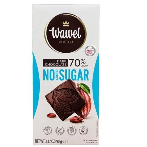 واول شوكولاتة داكنة 70% بدون سكر مضاف 90G