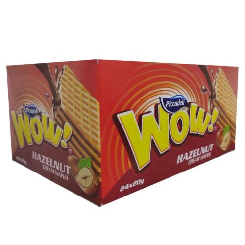 بيكادلي واو ويفر بكريمة البندق 24*20G