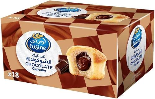 لوزين كب كيك الشوكلاتة 18*30G