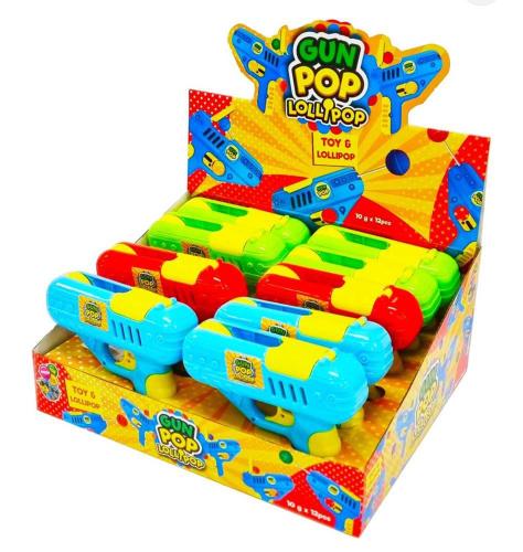 حلوى مصاص لعبة  مسدس 10G