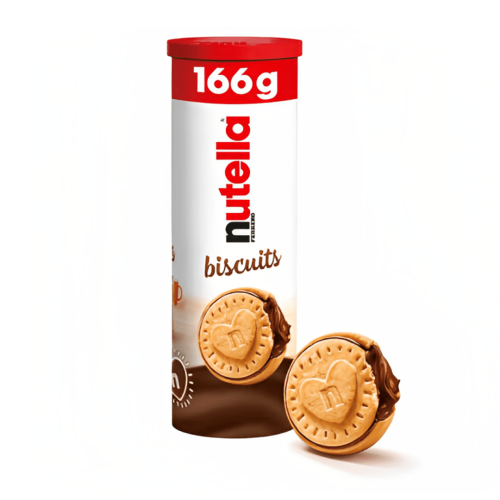 نيوتيلا بسكويت محشو شوكولاته 20*166G
