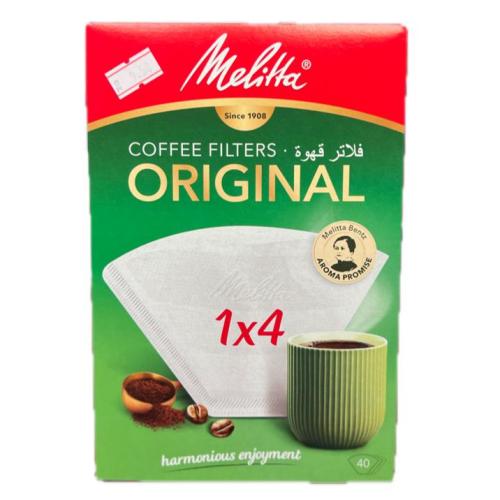 ميليتا فلتر قهوة 4*1