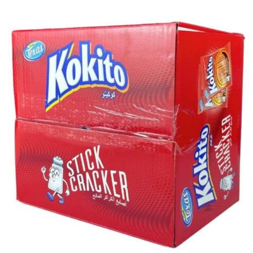 كوكيتو اصابع كراكرز مالح 24كيس*30G