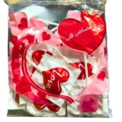 استرا مصاص قلب 18قطعة*8جم