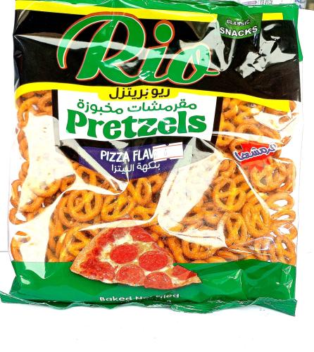 ريو بريتزل مقرمشات مخبوزه بنكهة البيتزا 250G