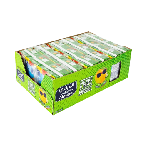 عصير المراعى مانجو وعنب 18*140مل