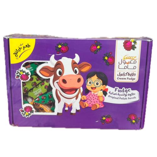 حلاوة بقرة بولندية علبة ورقية 400G
